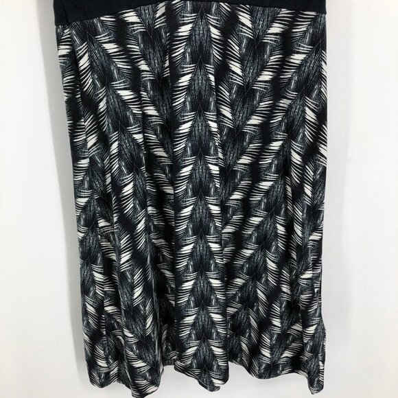 Patagonia Black & White ‘Margot’ Sleeveless Jersey Knit Fit &  Flare Dress S - Picture 7 of 16